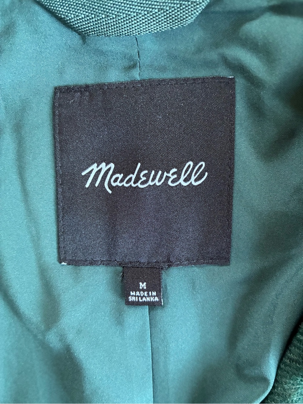 Madewell Jacket  Women’s Medium Brushed Oversized Dorset Blazer - Picture 6 of 14